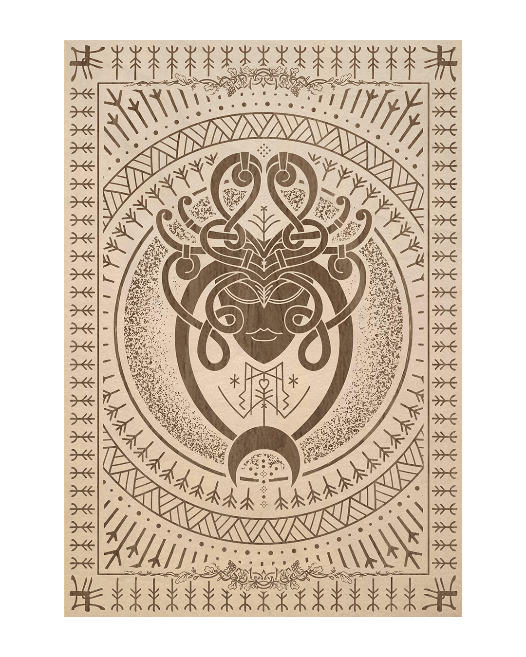 Laser Engraved Art - Einarr's Journey