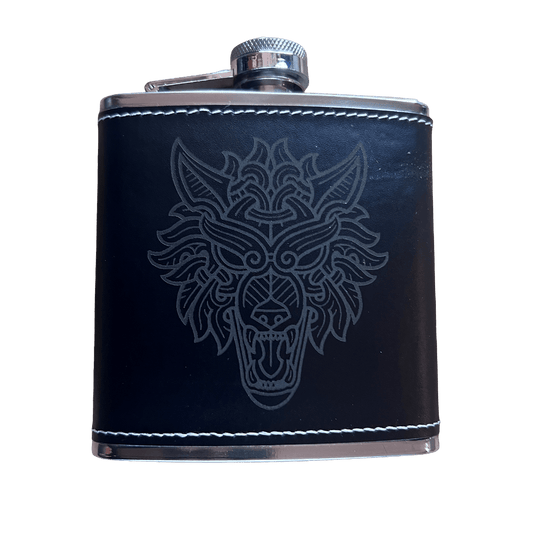Leather Hip Flasks - Einarr's Journey