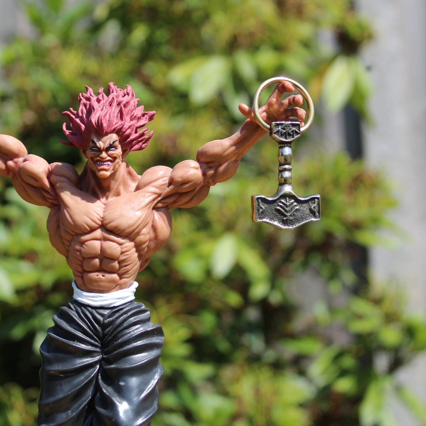 This Sandcast Bronze Mjollnir Pendant was forged in collaboration with artisan Juan Marchant (Creaciones juanisimo on Instagram), who lives in Chile. Expertly sandcast for durability and weight, this solid bronze pendant embodies the craftsmanship and reverence of the Viking age.