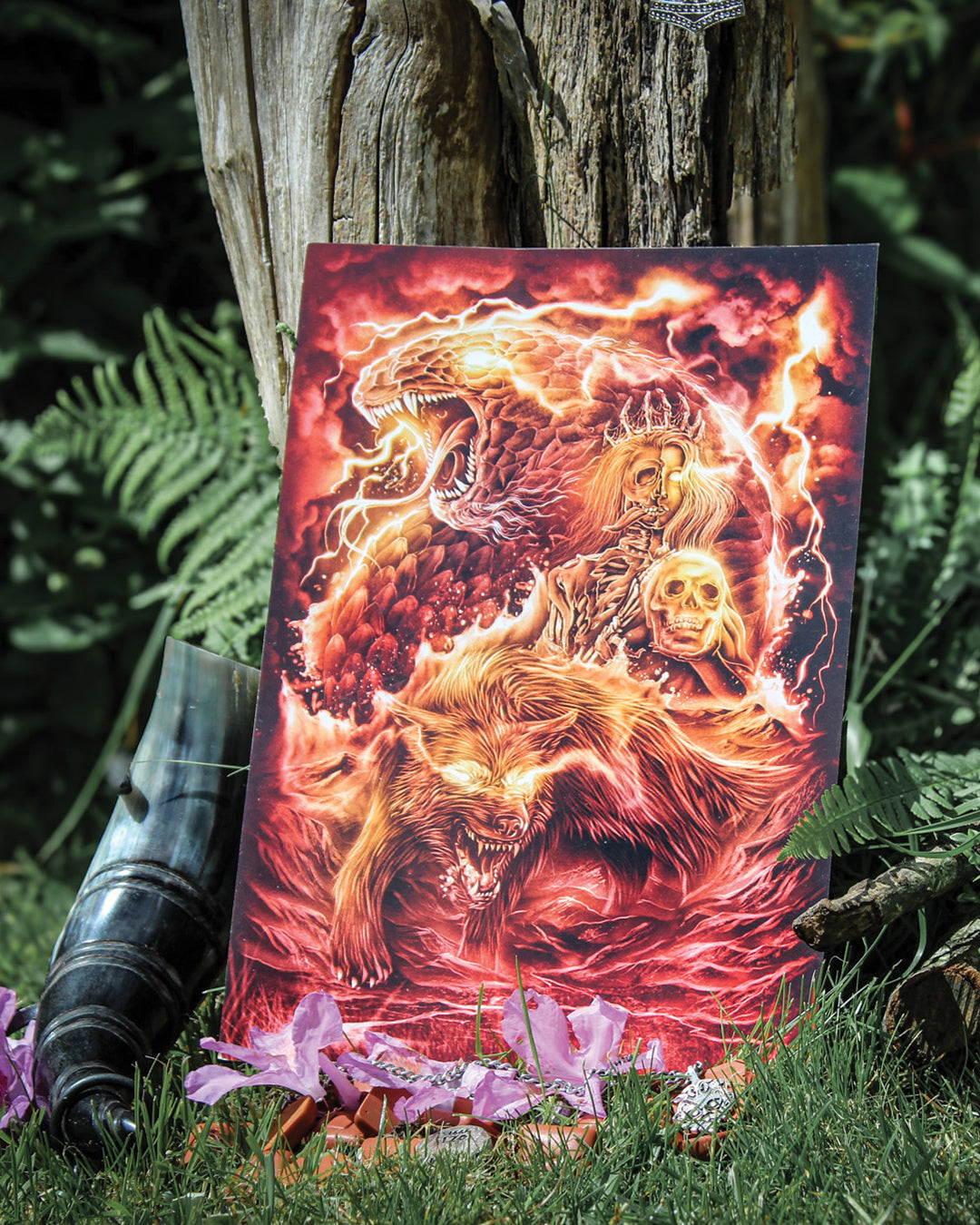 The Children of Loki • Norse Mythology Art Print