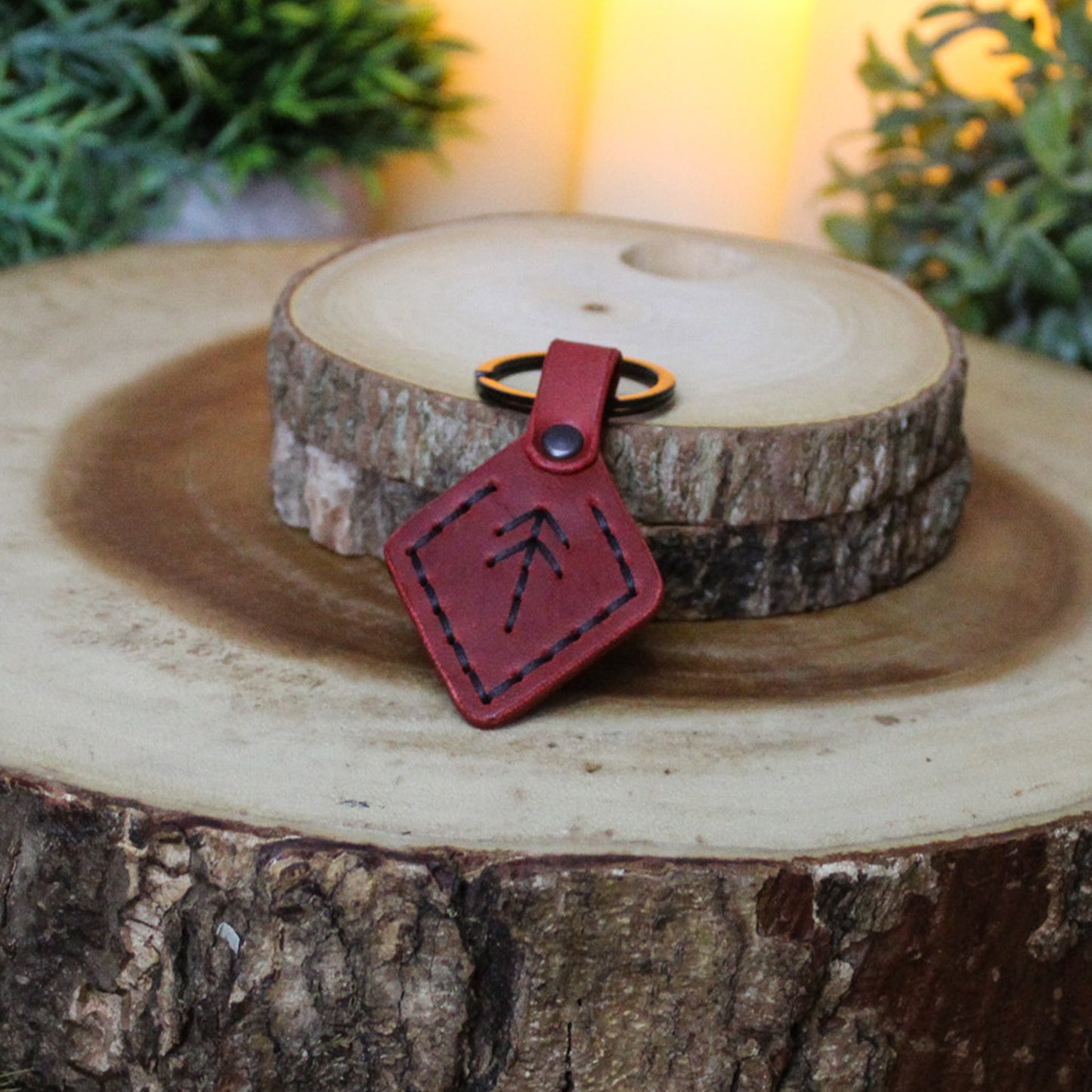 Tiwaz Keychain Red & Black