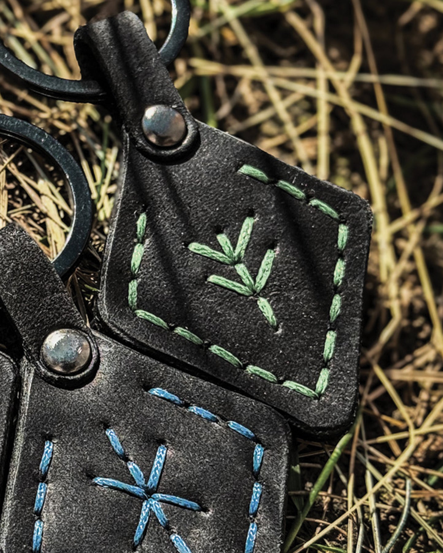 Handcrafted Leather Keychain