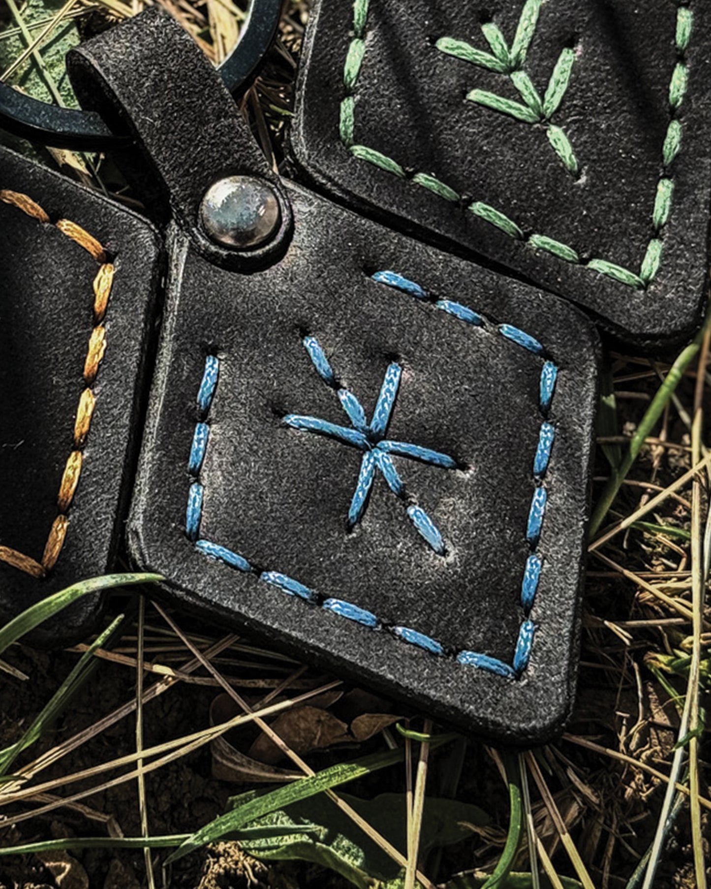 Handcrafted Leather Keychain