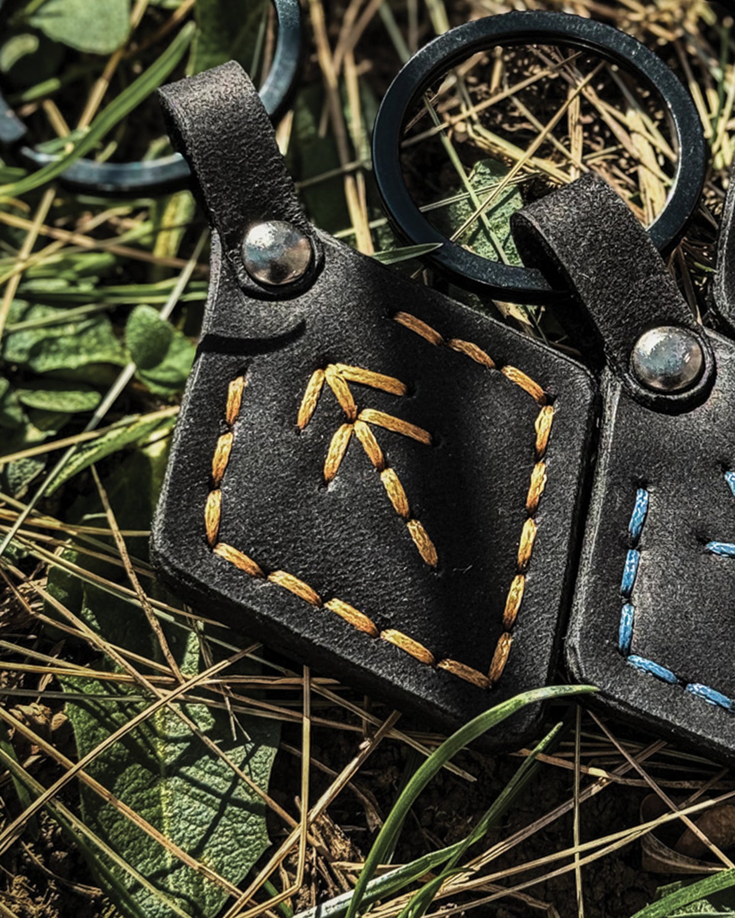 Handcrafted Leather Keychain