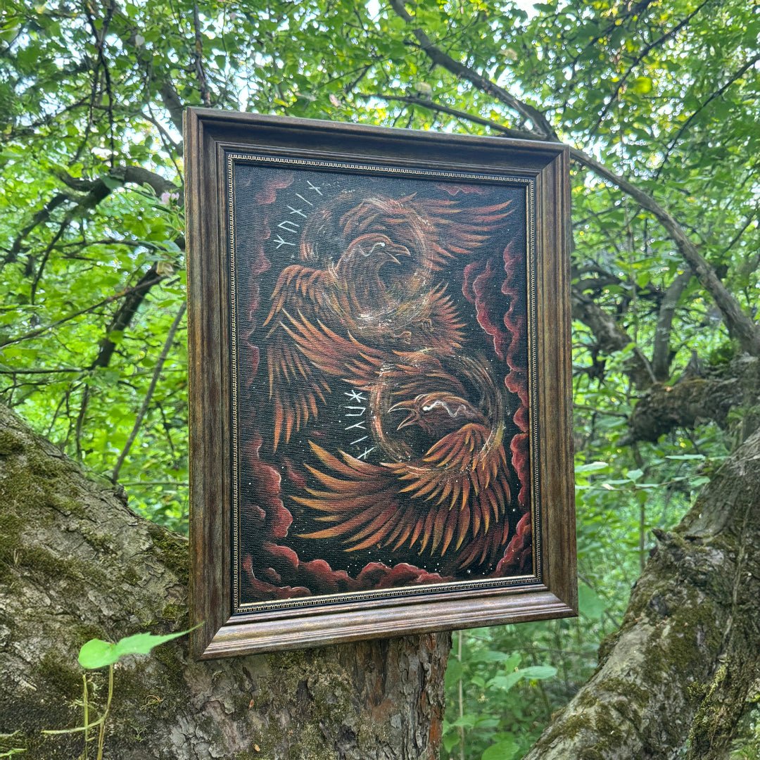 Huginn & Muninn Art - Einarr's Journey