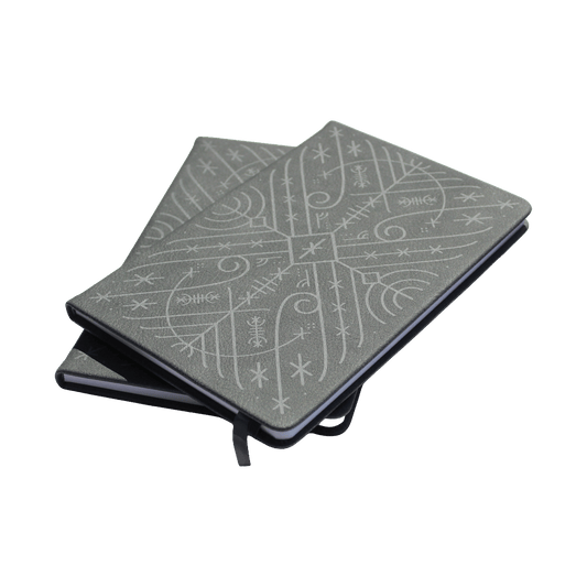 Runic Leather Notebook - Einarr's Journey