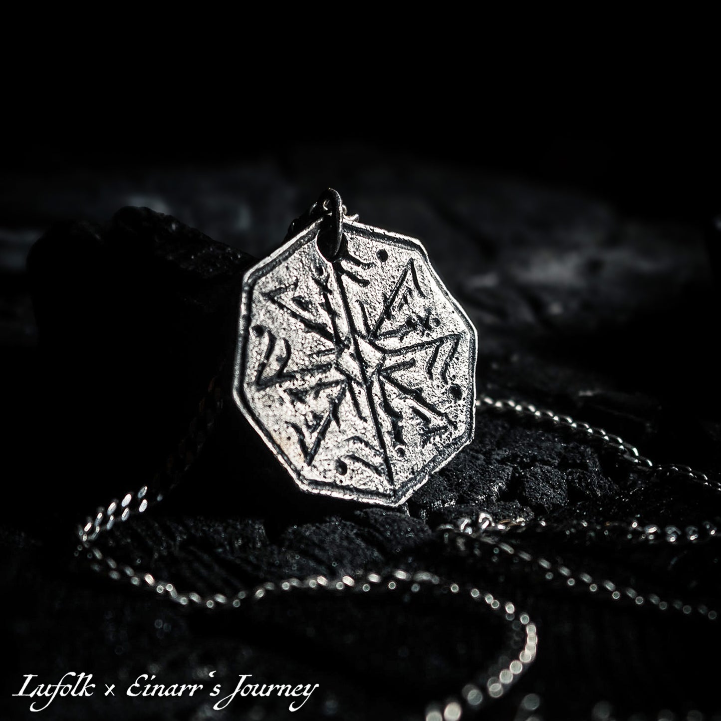The Sacrifice of Odin Handcrafted Bindrune Pendant