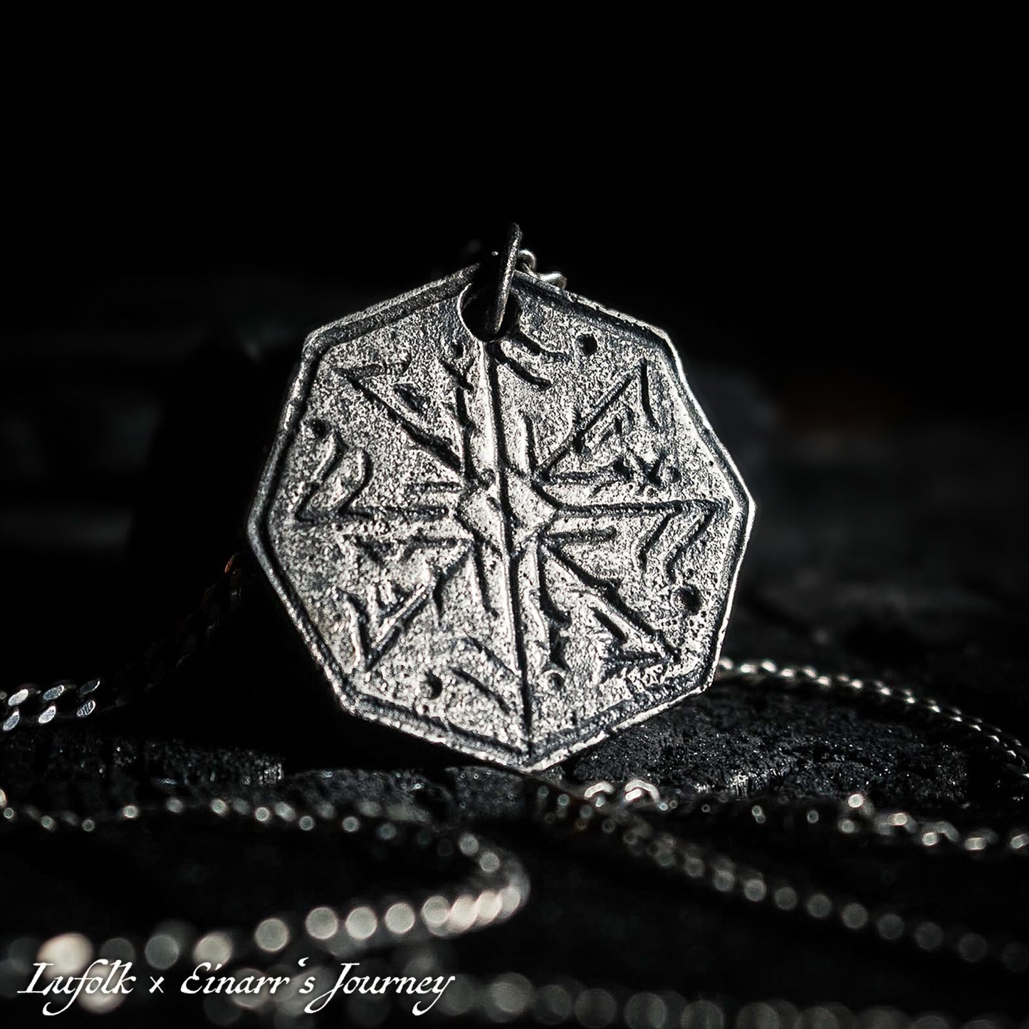 The Sacrifice of Odin Handcrafted Bindrune Pendant