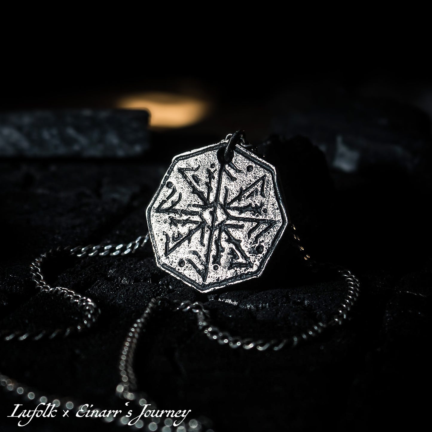 The Sacrifice of Odin Handcrafted Bindrune Pendant