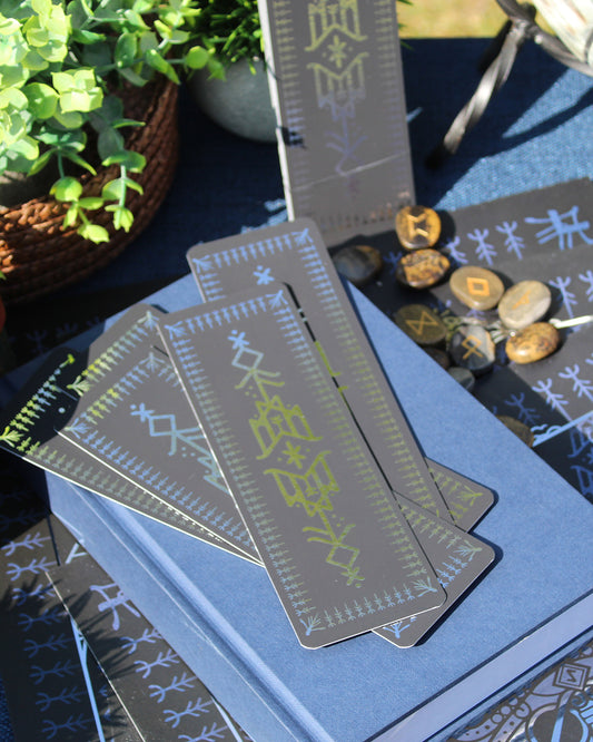 Silver Foil Bookmark