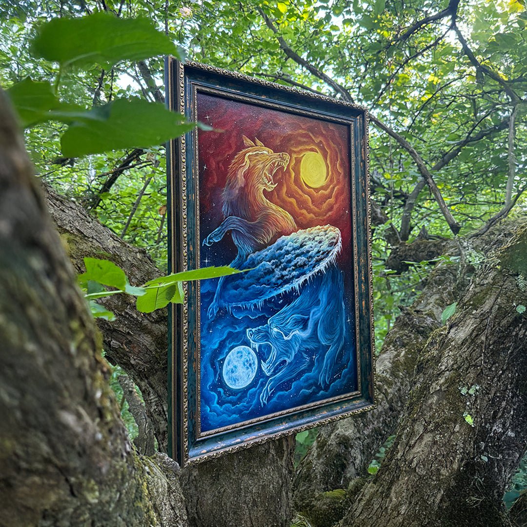 Skoll & Hati Art - Einarr's Journey