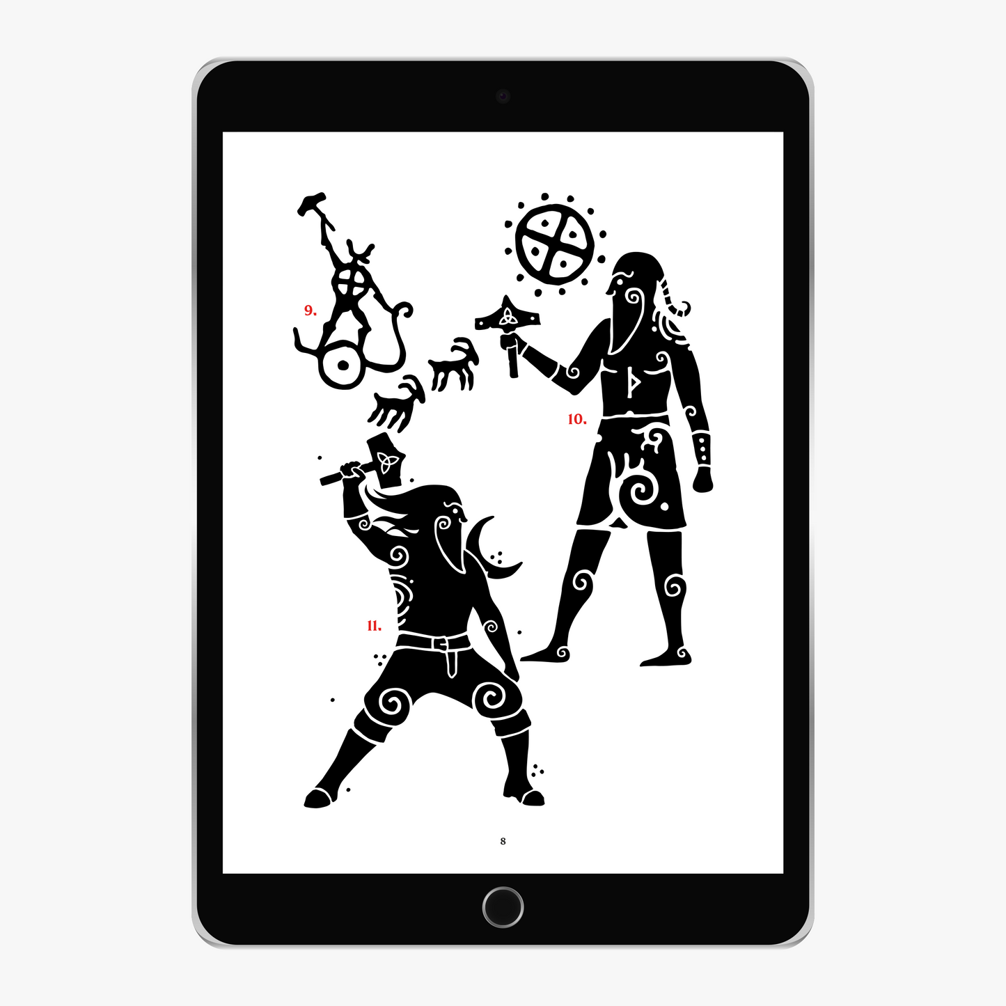 Ancient Skin Stories E-Book - 140 Tattoos • By Midgard Dweller
