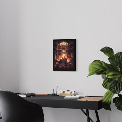 Cosy Viking Hearth Canvas Print