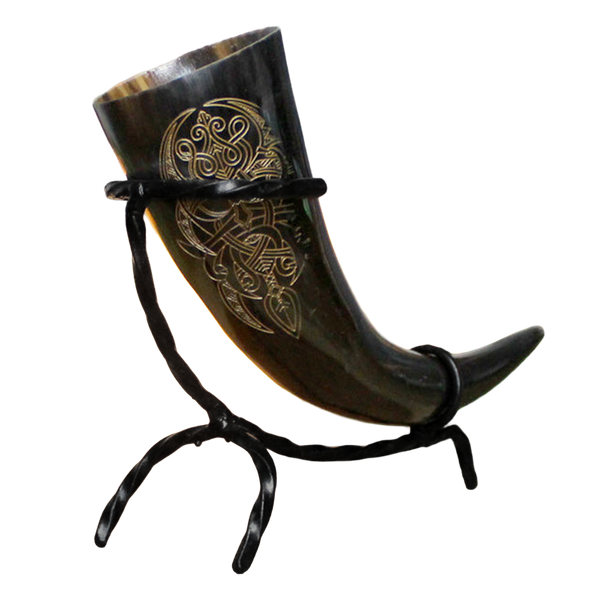 Drinking Horn with Stand