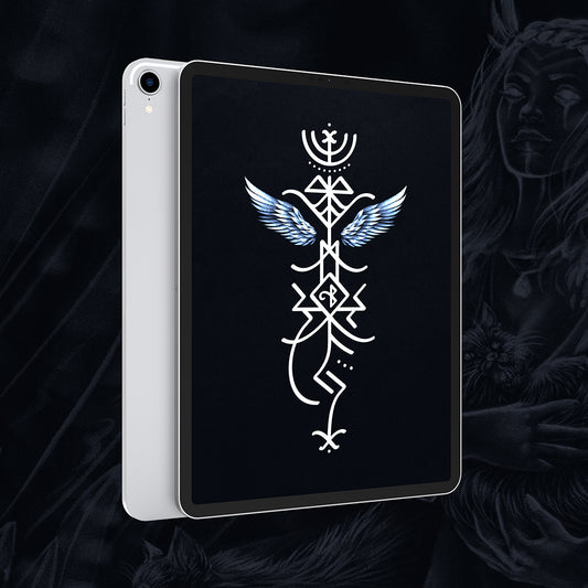 Freyja Bindrune Tattoo Design