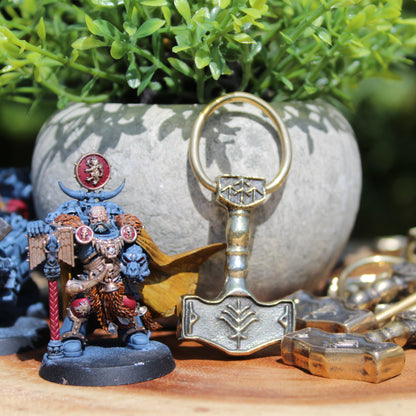 Sandcast Bronze Mjollnir Pendant