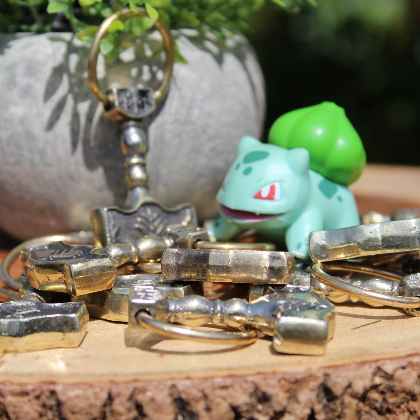 Sandcast Bronze Mjollnir Pendant