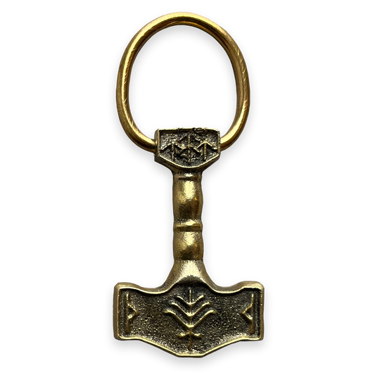 Sandcast Bronze Mjollnir Pendant