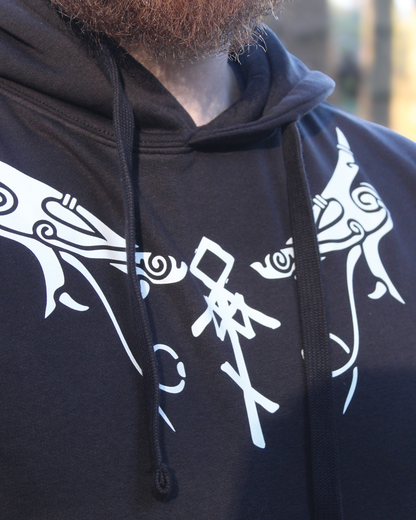 CLOTHING • Odin Godmask Hoodie