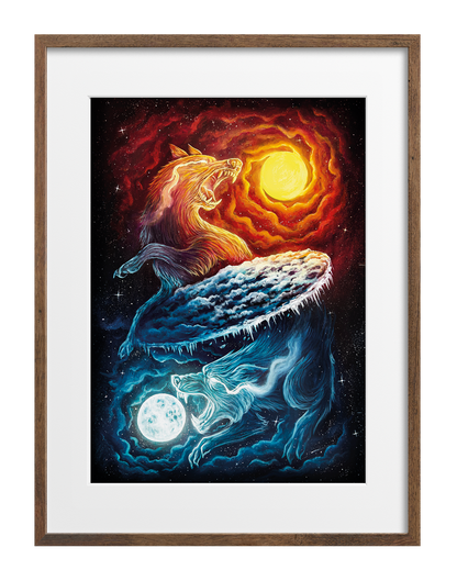 Skoll & Hati Art