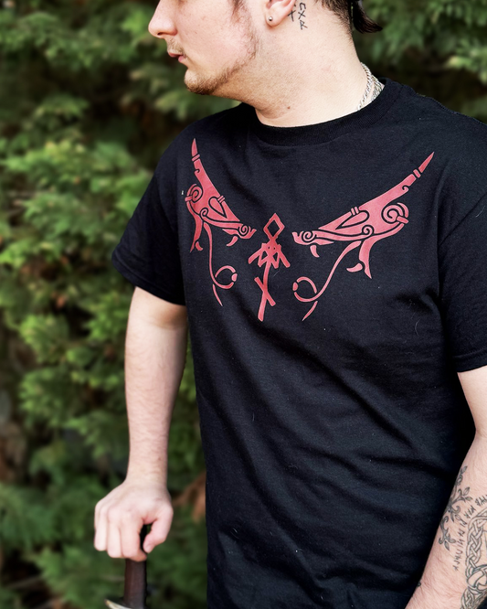 CLOTHING • Odin Godmask Tshirt