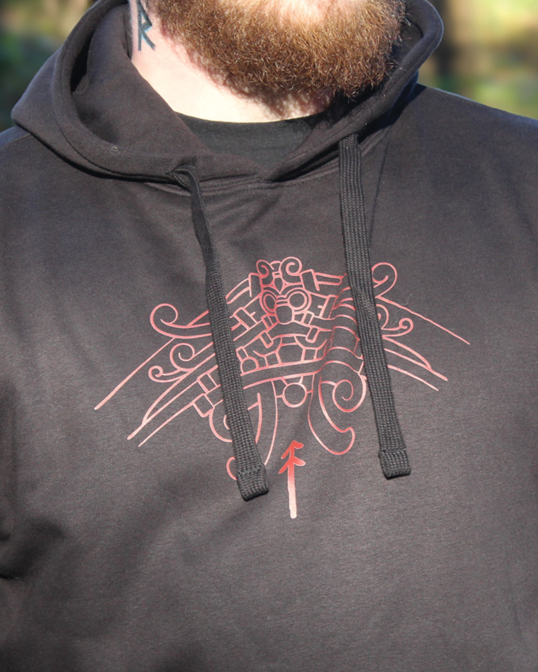 CLOTHING • Týr Godmask Hoodie