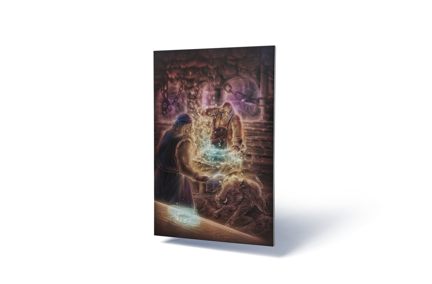 Creation of Mjollnir | A4 Art Print