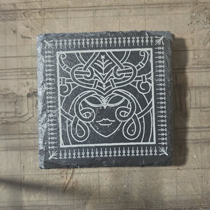 Norse Gods Slate Coasters