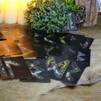 Elder Futhark Rune Sticker Pack (24 per Pack)