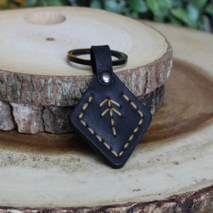 Tiwaz Keychain Black & Orange