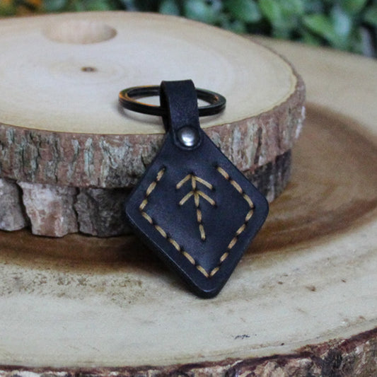 Tiwaz Keychain Black & Orange