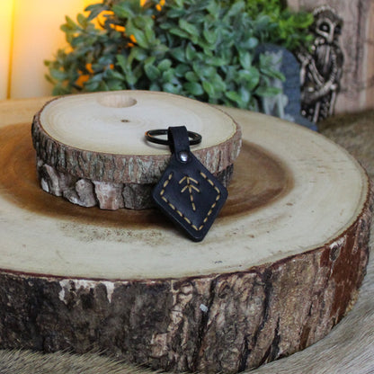 Tiwaz Keychain Black & Orange