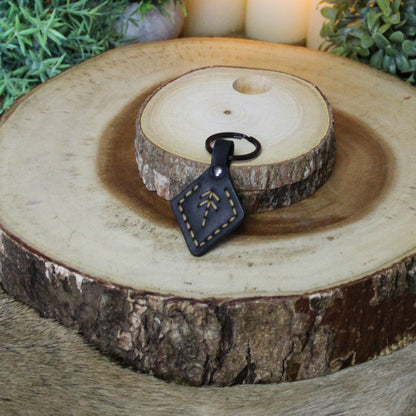 Tiwaz Keychain Black & Orange