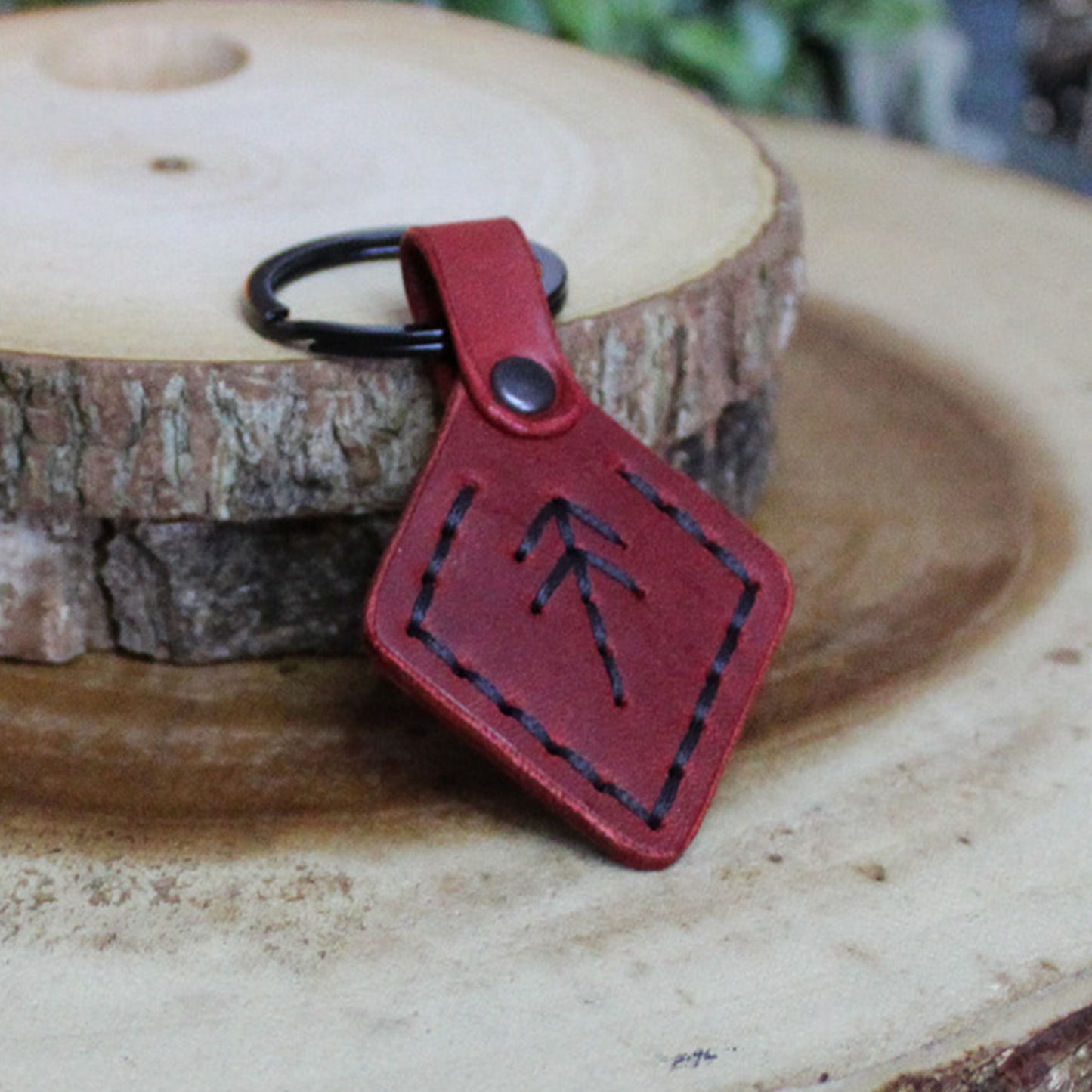 Tiwaz Keychain Red & Black