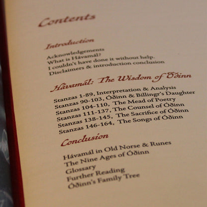 Book • Hávamál: The Wisdom of Odin - Einarr's Journey