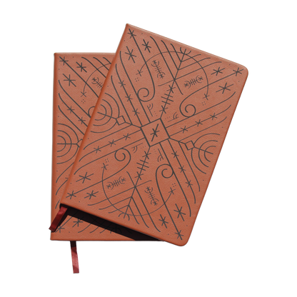 Runic Leather Notebook