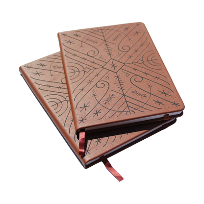 Runic Leather Notebook