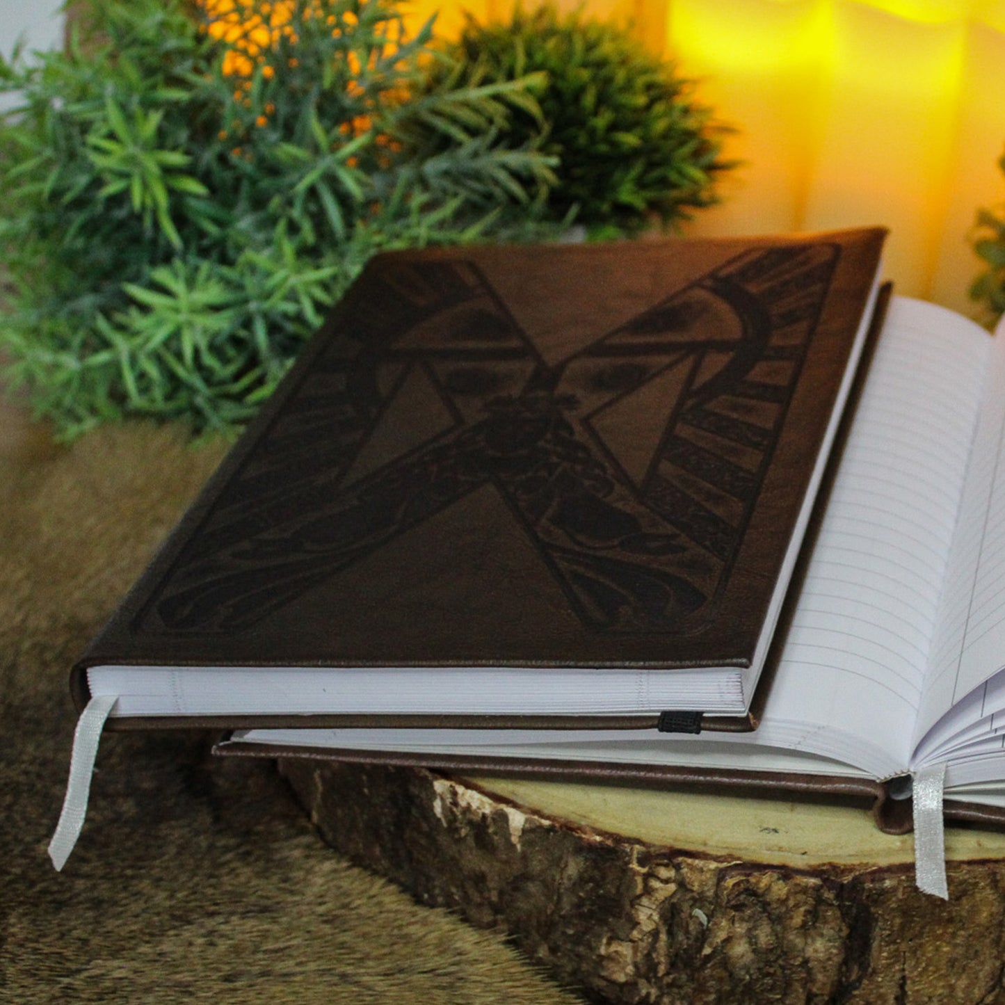 Leather Notebook – Dagaz ᛞ