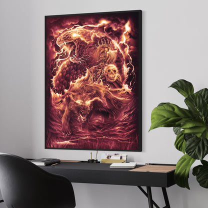 ART • Norse Mythology Canvas Prints