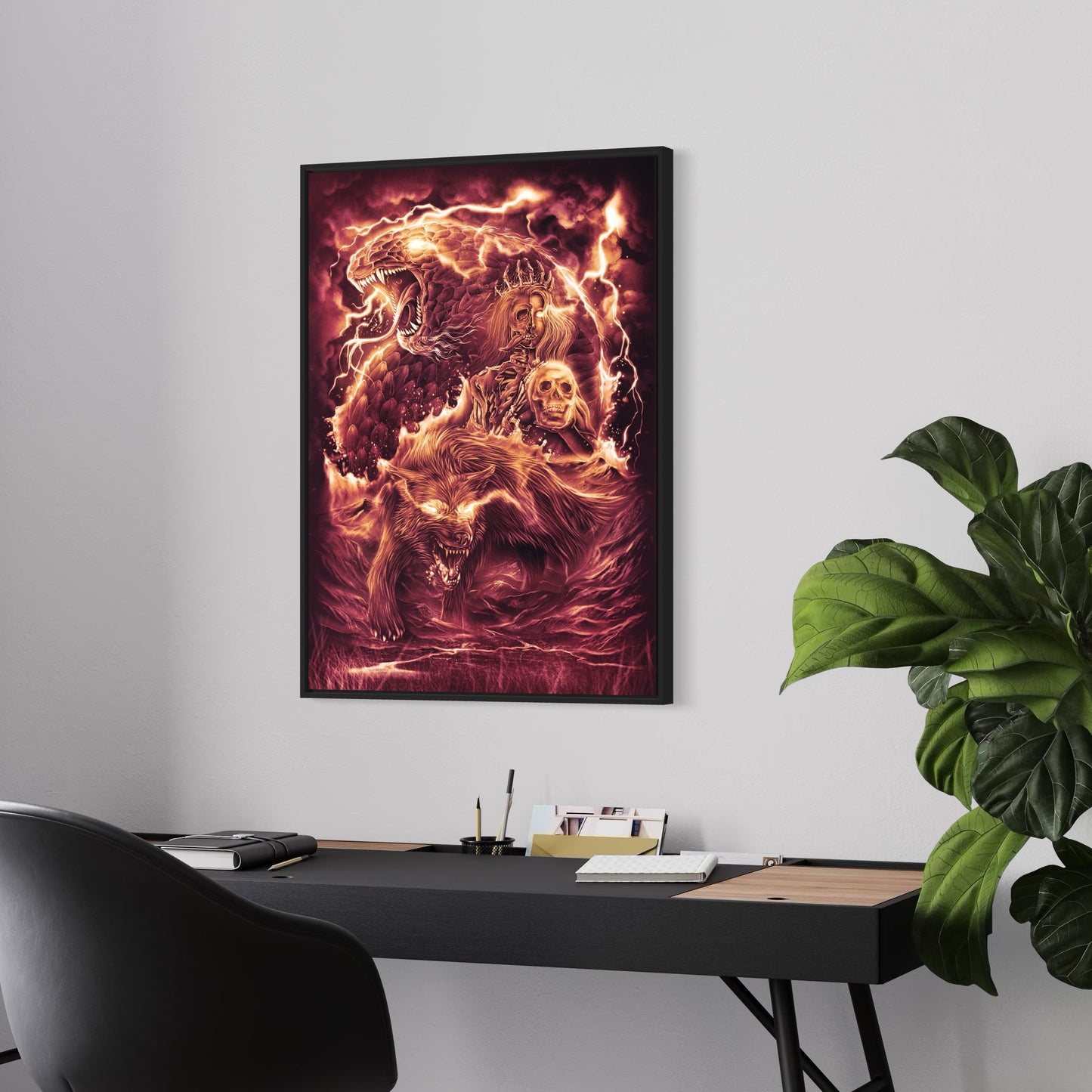 ART • Norse Mythology Canvas Prints