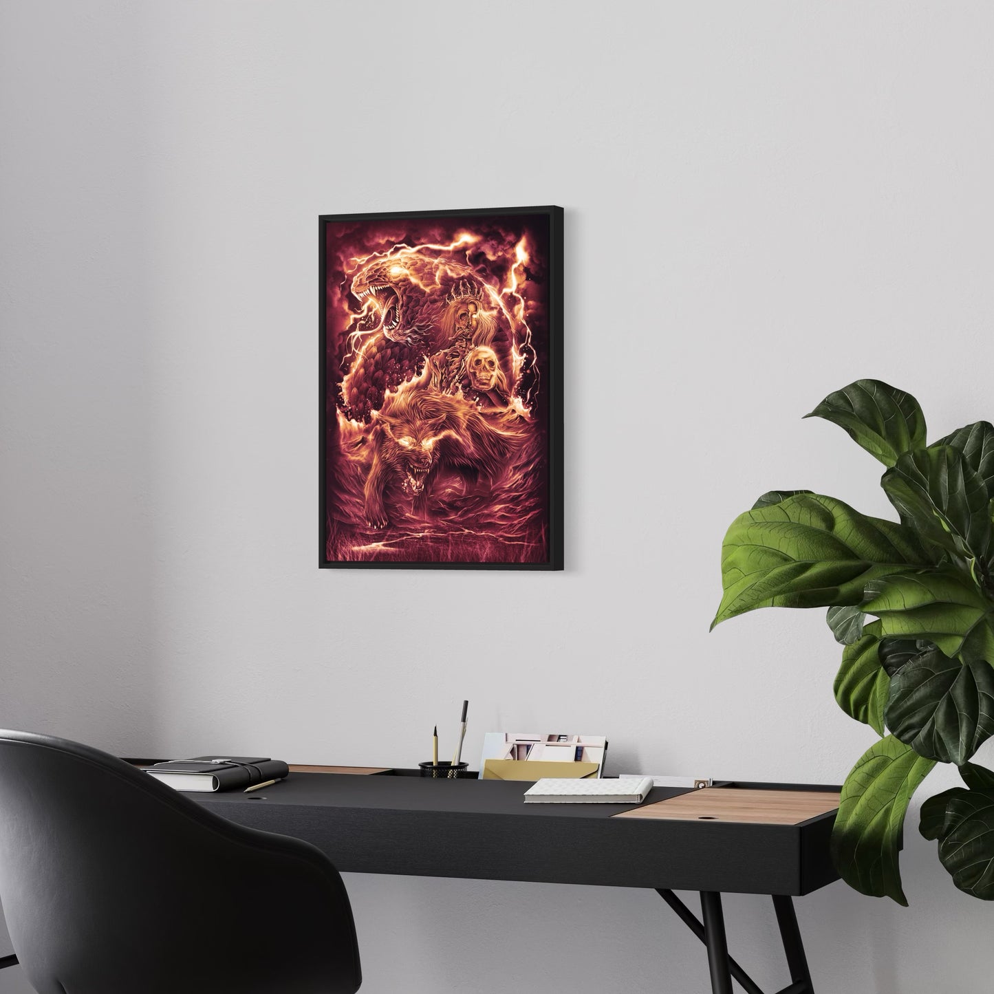 ART • Norse Mythology Canvas Prints