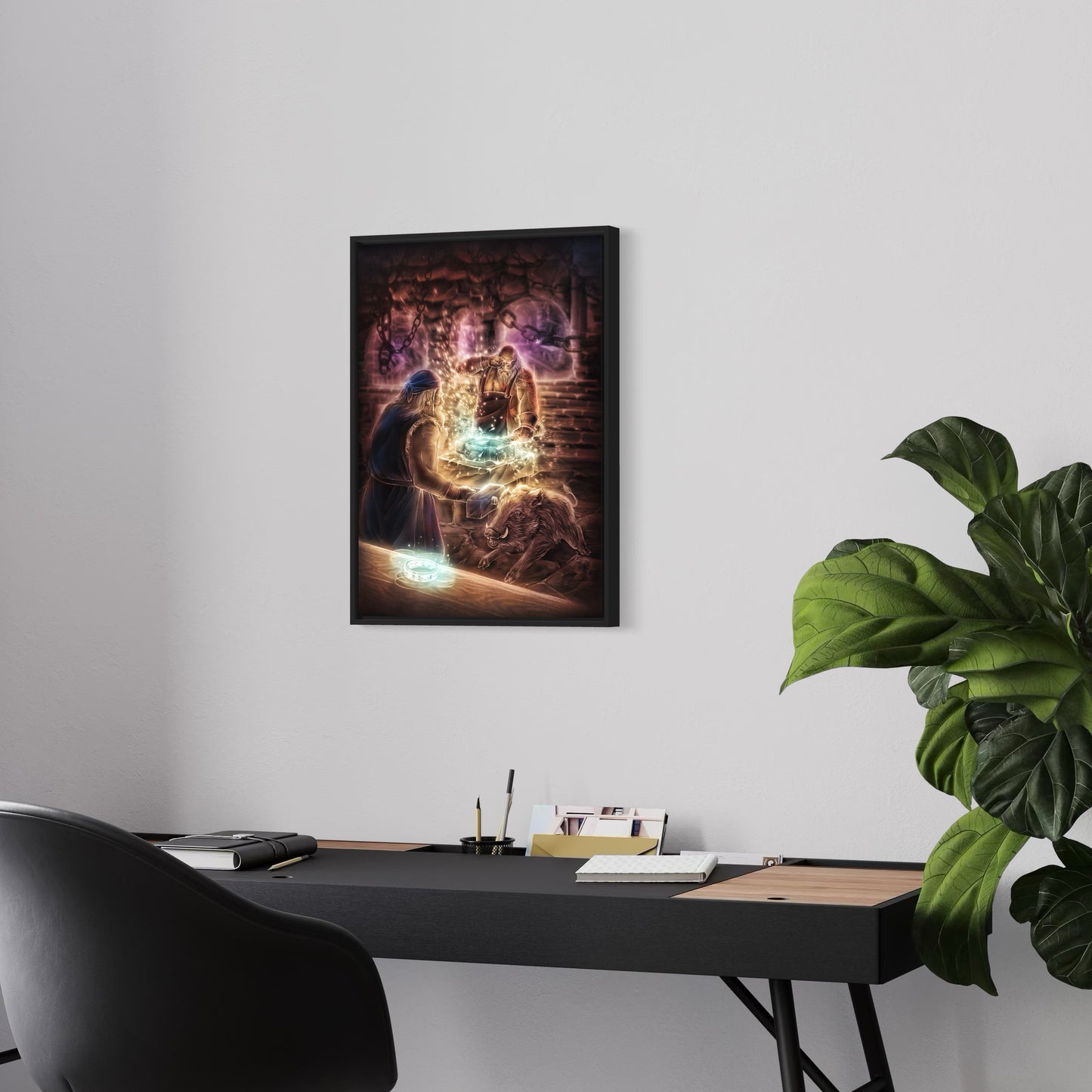 ART • Norse Mythology Canvas Prints