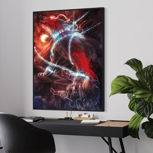 Fenrir Canvas Print