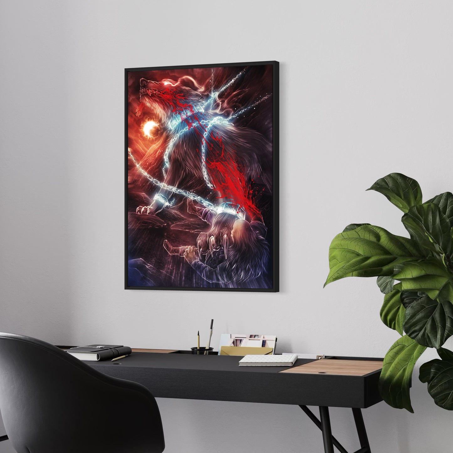 Fenrir Canvas Print