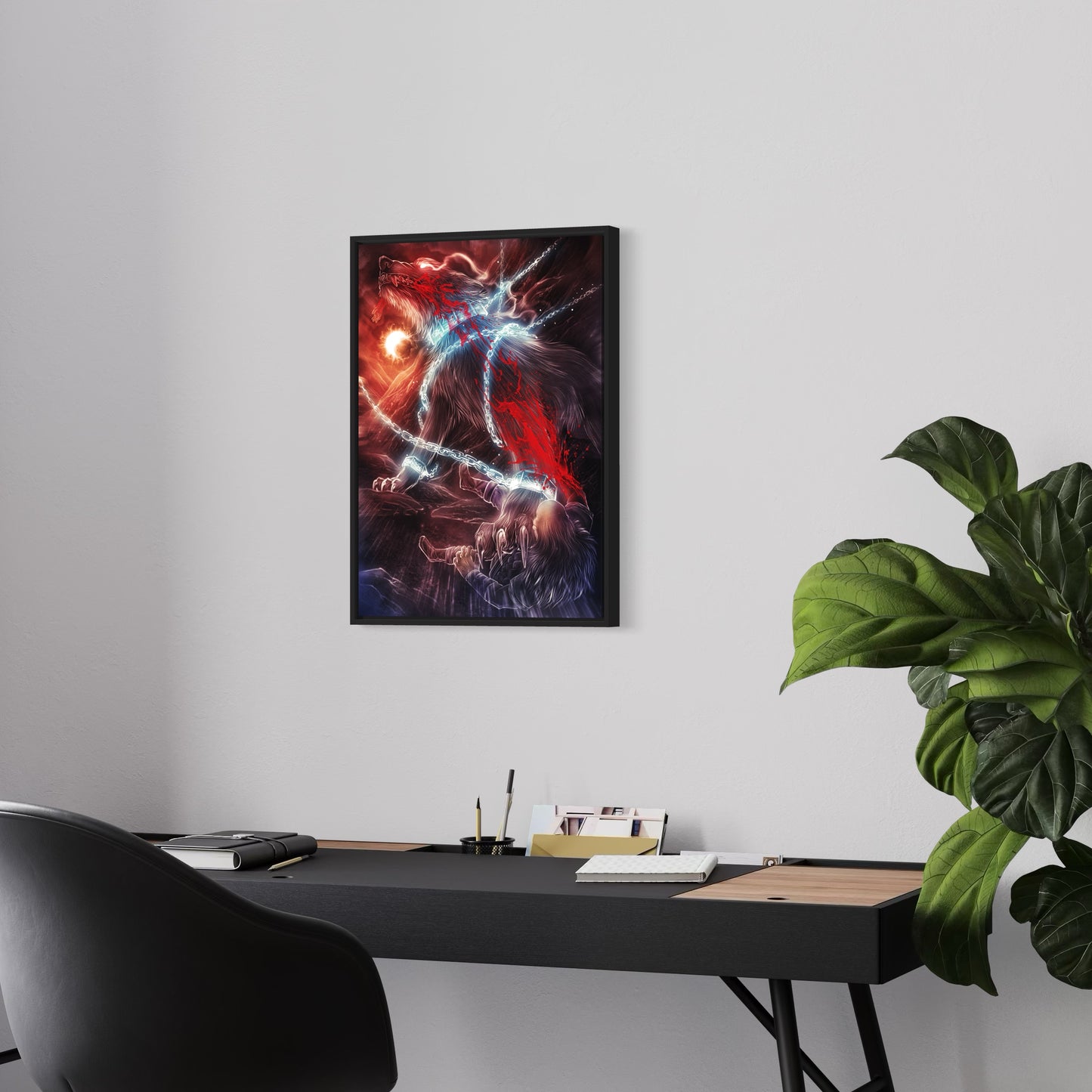 Fenrir Canvas Print