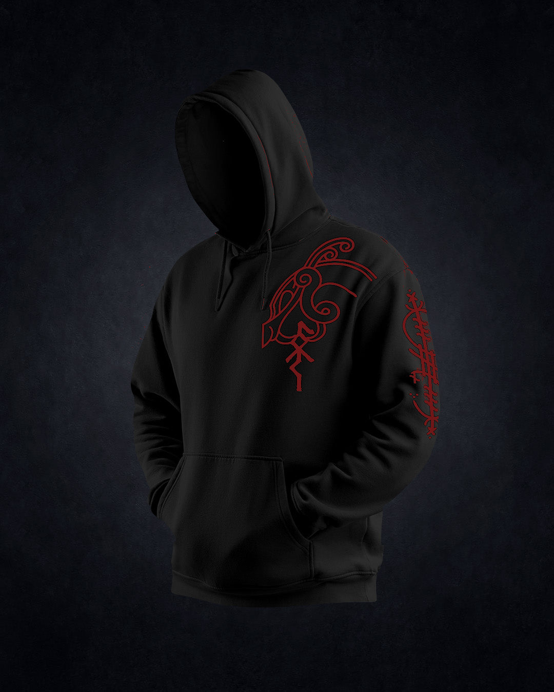 CLOTHING • Loki Godmask Hoodie