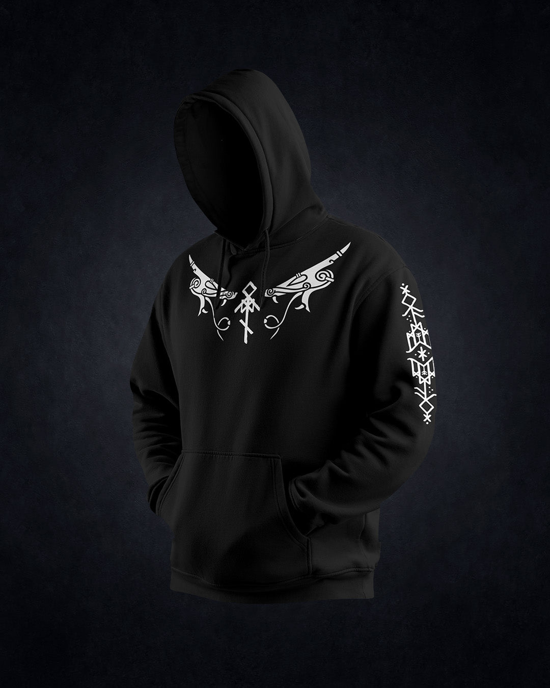 CLOTHING • Odin Godmask Hoodie