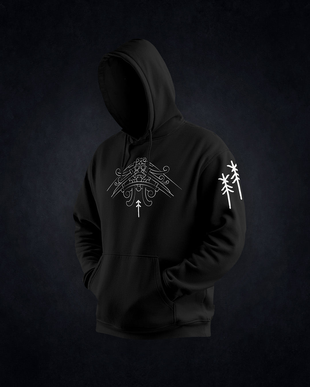 CLOTHING • Týr Godmask Hoodie