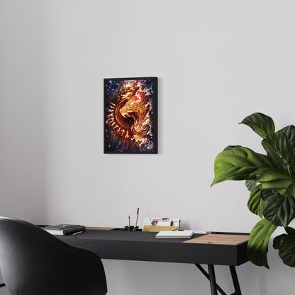 Jormungandr Canvas Print