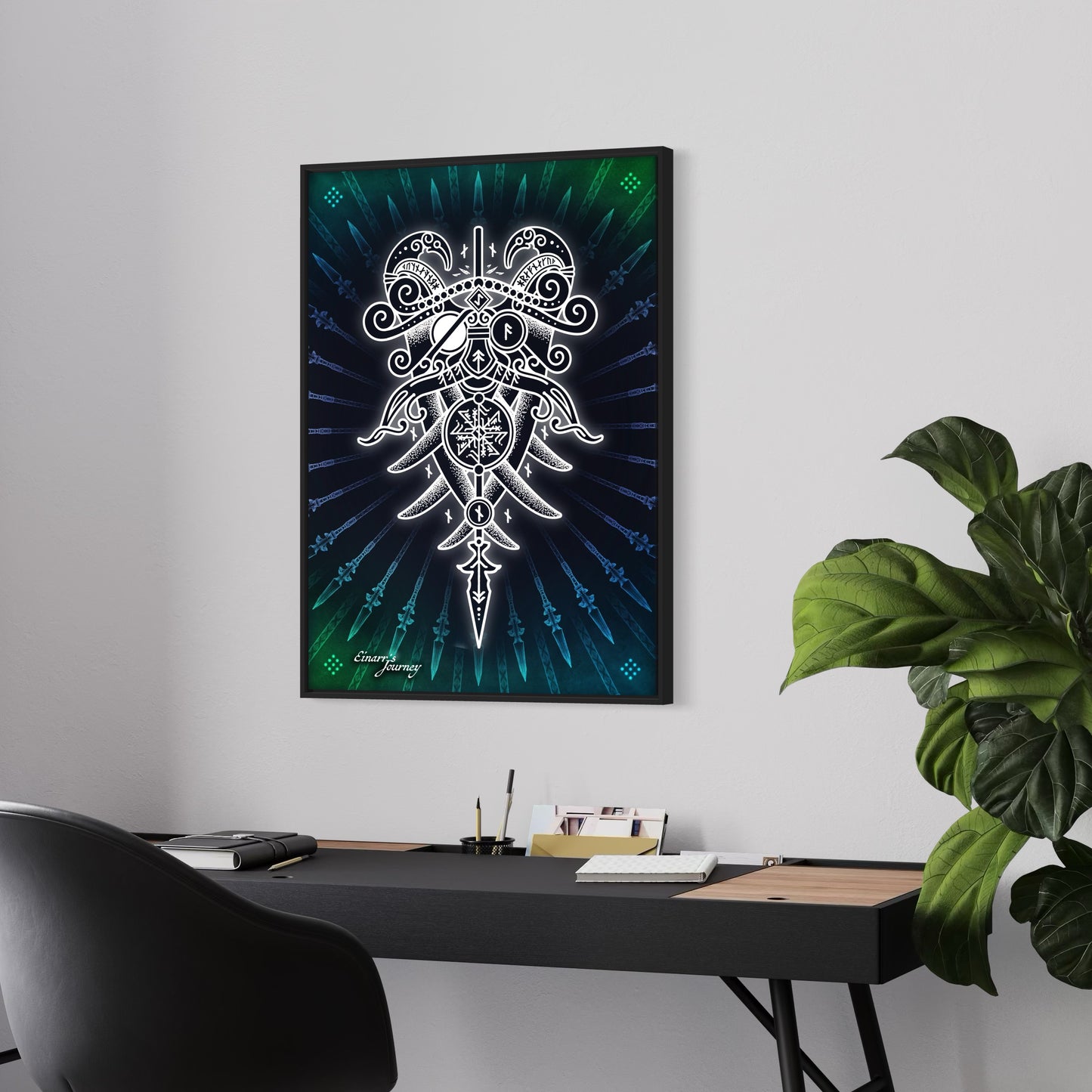 ART • Norse Mythology Canvas Prints